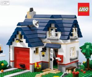 Puzzle Ένα σπίτι Lego